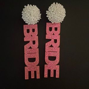 BRIDE Earrings!